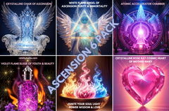 ASCENSION INFINITY 8 WEEK PACK - Tools for Youth Beauty Purification & Healing!