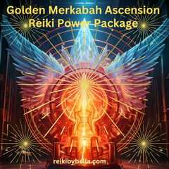WINGS OF GOLD - MERKABAH - MASTER ATTUNEMENT STAR TETRAHEDRA