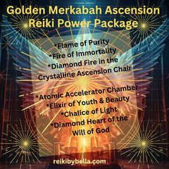 WINGS OF GOLD - MERKABAH - MASTER ATTUNEMENT STAR TETRAHEDRA