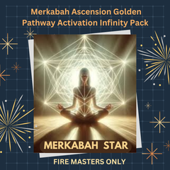 WINGS OF GOLD - MERKABAH - MASTER ATTUNEMENT STAR TETRAHEDRA