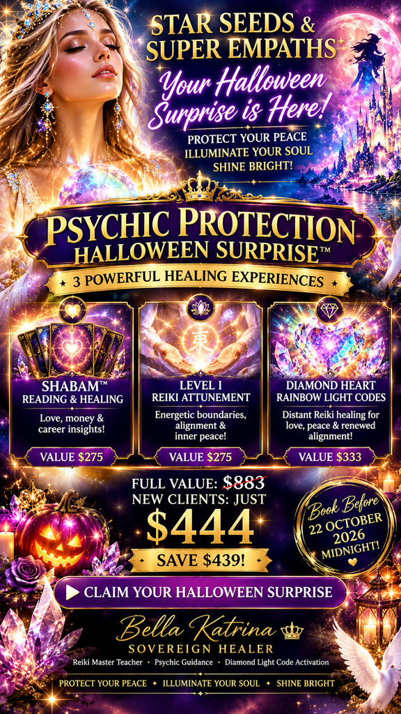 Halloween Psychic Protection Surprise - FREE READING!