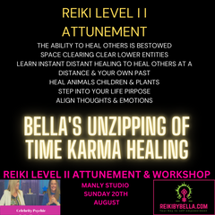 Reiki Level II Attunement! STEP INTO YOUR DIVINE LIFE PURPOSE WITH EASE