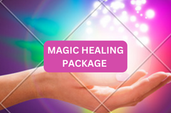 4 x 60 mins Reiki Magic Healing Package - MAGIC HAPPENS IN FOUR SESSIONS
