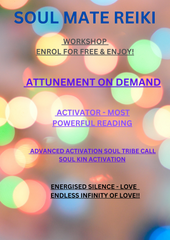 Soul Mate Reiki Attunement™ – Digital Download For Starseeds Ready to Call in “The One”