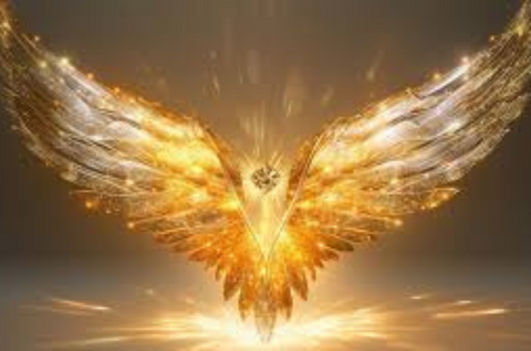 WINGS OF GOLD - MERKABAH - MASTER ATTUNEMENT STAR TETRAHEDRA