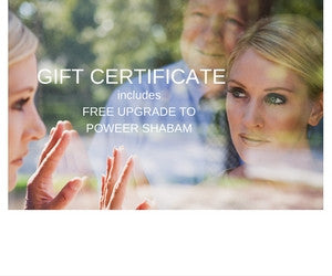 POWER SHABAM GIFT CERTIFICATE - BIRTHDAY/ Christmas/ Celebration